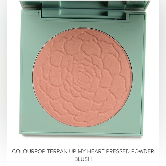 ColourPop Pressed Powder Blush in Terran Up My Heart - Picture 1 of 5